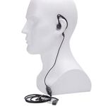 E9183 - Auricolare per walkie talkie BAOFENG microfono e tasto PTT doppio Jack 2 Pin - Ricetrasmittenti