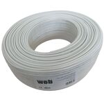 E9500 - Cavo coassiale RG59 con alimentazione integrata 2 x 0,50 mm² CCA matassa da 100m - Matasse cavi