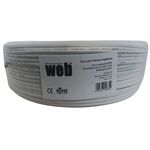 E9500 - Cavo coassiale RG59 con alimentazione integrata 2 x 0,50 mm² CCA matassa da 100m - Matasse cavi