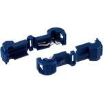 EL2268 - Morsetto di collegamento per filo a T  blu 100pz - Connettori