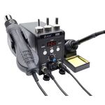 Q848 - Stazione saldante con pistola ad aria calda ed ugelli 700W - Laboratorio