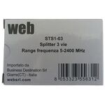 MT155 - Splitter 3 uscite  5-2400MHz - TV-SAT