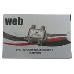 MT155 - Splitter 3 uscite  5-2400MHz - TV-SAT