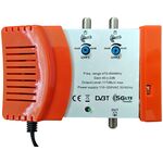 MT195 - Centralina per antenna TV 2 ingressi UHF regolabili - TV-SAT