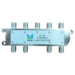 MT208 - Splitter 8 uscite 5-2300mHz Alcad AL1-08 - TV-SAT