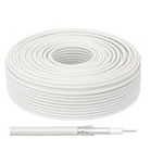 MT448 - Cavo coassiale schermato RG59 75 ohm CCS matassa da 100m - Matasse cavi