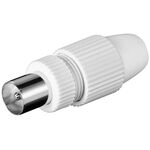 MT903 - Spina TV coassiale rapido con fissaggio a morsetto coax - TV-SAT