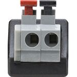 N456 - Adattatore DC 5,5x2,1mm con morsetti 2 pin - Connettori