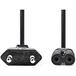 ND4670 - Cavo di alimentazione 3m spina Euro - IEC-320-C7 -  Cavi Alimentazione 