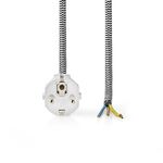 ND5152 - Cavo di Alimentazione Spina Schuko - Terminazione Cavo Aperta -  Cavi Alimentazione 