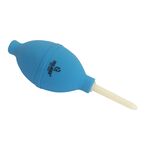 Q788 - Pompetta/Soffietto in gomma con punta lunga - blu - Laboratorio