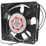 U102 - Ventola 120x120x38mm 220V-240V AC-50/60Hz 0.14A - Ventole