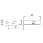 U738 - Punta per saldatore GSA1001 Geti - Laboratorio