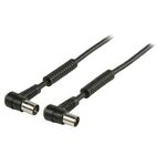 ND9090 - Cavo Coassiale ad Angolo Coassiale Maschio – Femmina Coax (IEC) 10m Nero - TV-SAT