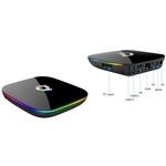 WB112 - TV Box Android 10.0 Q PLUS 4gb RAM 64gb ROM con telecomando FO-Y7 - TV-SAT