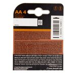 WB1820 - Batteria stilo alcalina 1.5V AA Duracell - confezione da 4 pezzi - Batterie Alcaline