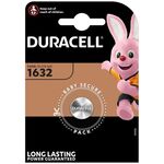 WB238 - Batteria a bottone al litio 3V CR1632 Duracell - Batterie Lithio