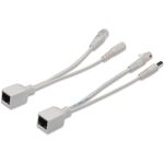 WB598 - Cavi adattatori POE Fast Ethernet cavo iniettore/cavo splitter spina/presa DC 5,5mm - Varie