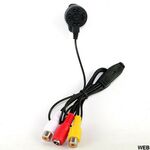 Z364 - Microtelecamera AHD 3.6mm a colori con microfono 8 LED IR - Telecamere e DVR