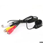 Z364 - Microtelecamera AHD 3.6mm a colori con microfono 8 LED IR - Telecamere e DVR