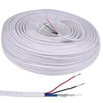 CA586 - Matassa cavo composito - Video+Alimentazione - 80 metri - Bianco - Matasse cavi
