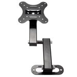 STAND700 - Supporto a muro per TV LED LCD 14-24'' inclinabile 3 snodi nero -  Staffe e Supporti 