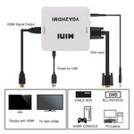 K619 - Convertitore da VGA + audio a HDMI 1080p -  Adattatori HDMI