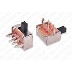 NOS101240 - Interruttore a slitta 2 vie 2 posizioni da PCB 90° - confezione 3 pezzi - Interruttori