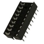 A9152 - Zoccolo per integrato 18 piedini  DIP-18 - confezione da 26 pezzi - Zoccoli - Dissipatori