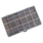 K122 - Scatola portaoggetti in plastica 18 scomparti - Laboratorio