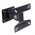 L155 - Supporto a muro per TV LED LCD 14-24'' inclinabile nero - TV-SAT