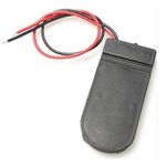 B8083 - Contenitore porta batterie CR2032 2 posti con interruttore on/off - Accessori Batterie