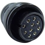 C9900 - Connettore circolare 10 poli - femmina - Connettori