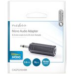 ND5202 - Adattatore audio mono 3,5 mm maschio - 6.35mm femmina confezione 10 pezzi -  Adattatori Audio e Video