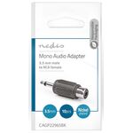 ND3700 - Adattatore audio mono Maschio da 3,5mm-Femmina RCA confezione da 10 pezzi -  Adattatori Audio e Video