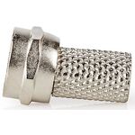 ND1750 - Connettore F - Maschio - Per Cavi Coassiali da 7,4 mm - 25 pezzi - Metallo - TV-SAT