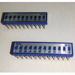 NOS110078 - Dip switch orrizzontale 12 Vie - Componenti Elettronici