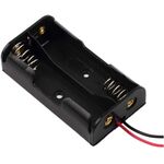 F1540 - Contenitore porta batteria 2xAA 1.5V - Accessori Batterie