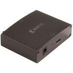 WB1395 - Convertitore video VGA Femmina+2 RCA Femmina - Uscita HDMI Konig -  Adattatori Audio e Video