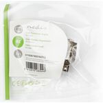 ND201 - Connettore IEC (coassiale) angolato maschio 75Ohm ingresso cavo 7mm 2 pz - TV-SAT