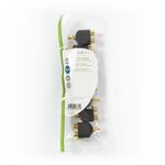 ND2313 - Adattatore subwoofer Maschio RCA - 2x Femmina RCA 10 pezzi Nero -  Adattatori Audio e Video