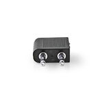 ND3774 - Adattatore Audio per Aereo 2x Maschio da 3,5mm-Femmina da 3,5mm confezione da 10 pezzi -  Adattatori Audio e Video