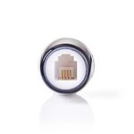 ND4140 - Adattatore per telecomunicazioni anti-torsione RJ10 maschio-RJ10 femmina - Connettori