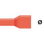 ND5388 - Connettore Fast On 4.0mm Femmina Rosso - Connettori