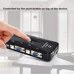P1348 - Switch KVM 4 porte USB 2.0 connettori USB/VGA -  Switch, Splitter Audio Video