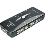 P1348 - Switch KVM 4 porte USB 2.0 connettori USB/VGA -  Switch, Splitter Audio Video