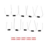 WB1038 - Kit 200 diodi assortiti 10 tipi da 1N4001-1N5819 - Componenti Elettronici