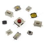 WB1243 - Kit 250 interruttori a pulsante tattile varie misure - Interruttori