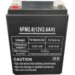 WB2299 - Batteria ricaricabile al piombo-acido 12V 2600mAh - Batterie Ricaricabili