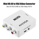 WB2378 - Mini convertitore da AV RCA Audio ad VGA/jack audio -  Adattatori Audio e Video